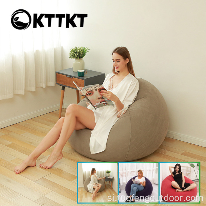 එළිමහන් ගමන් සහ කඳවුරු බැඳීම සඳහා කිලෝග්රෑම් 3 ක් පිම්බෙන සෝෆා